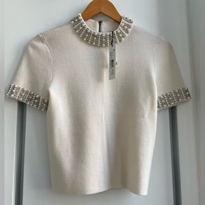 Alice and Olivia cropped top